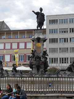 Foto vom Augustusbrunnen