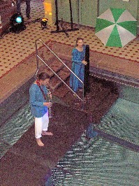 Foto vom Konzert mit der Wasserstichorgel