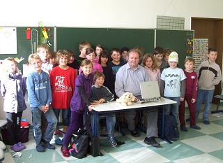 Foto vom Schulbesuch in Herbertshofen