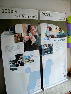 Foto der Tafeln 10 und 11 in der Ausstellung