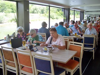 Foto vom Schiff der MS Kelheim