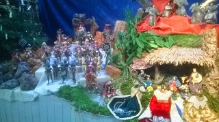 Foto der Krippe in St. Ulrich und Afra
