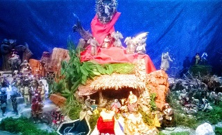 Foto der Krippe in St. Ulrich und Afra