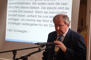 Foto von meiner Rede bei der Er&ouml;ffnung