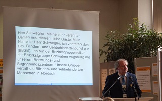 Foto bei meiner Rede