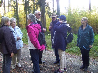 Foto von der Diskussion der Gruppe