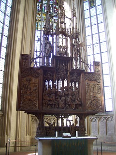 Foto vom Riemenschneider-Altar in St. Jakob