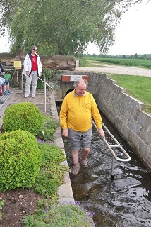 Foto von Alfred beim Kneipen