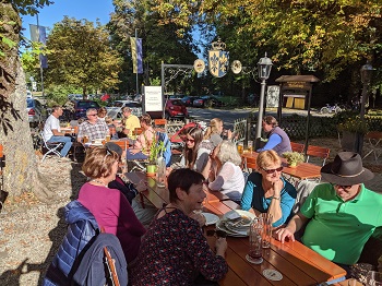 Foto vom Biergarten in Wellenburg