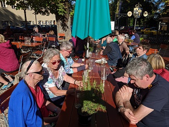 Foto vom Biergarten in Wellenburg