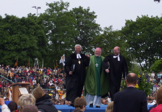 Foto von der Einladung zum Oekomenischen Kirchentag nach M�nchen