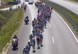 Foto von Fahrern der Deutschlandtour
