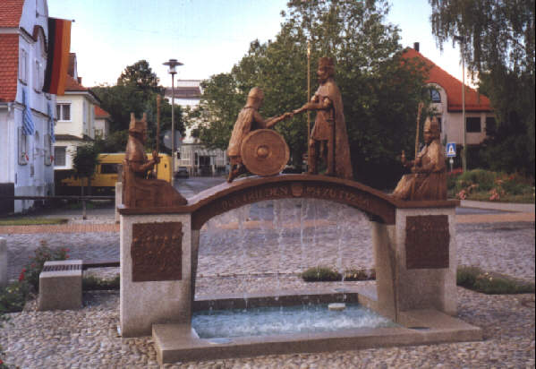 Foto vom Friedensbrunnen