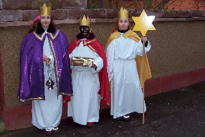 Foto der Sternsinger 2007