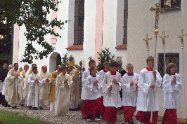Foto von der Dekanatswallfahrt nach Matzenhofen
