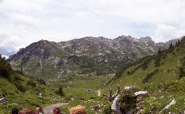 Foto vom Abstieg zum Formarinsee
