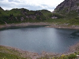 Foto vom Formarinsee, Quelle des Lechs