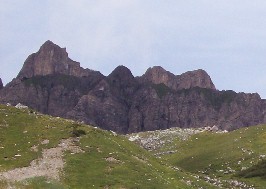 Foto der Roten Wand