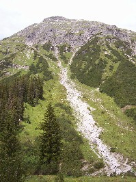 Foto vom Zufluss zum Formarinsee