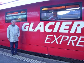 Foto vom Clacier-express