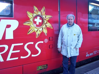 Foto vom Clacier-express