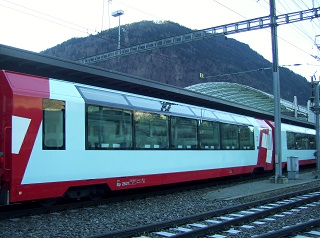 Foto vom Clacier-express