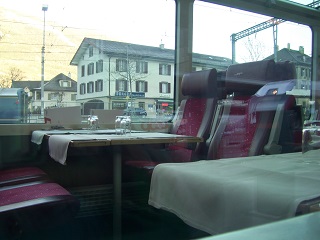 Foto vom Clacier-express