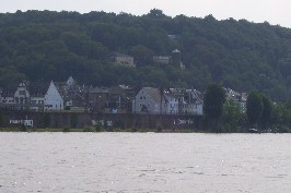 Foto vom Rhein am Deutschen Eck