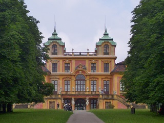 Foto vom Favoritenschloss Ludwigsburg