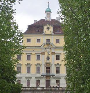 Foto Residenzschloss Ludwigsburg, R&uuml;ckansicht