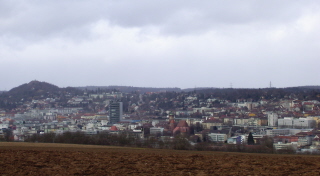 Blick auf Pforzheim