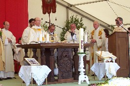 Foto von der Primiz in Osterberg
