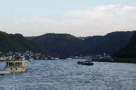 Foto der Sicht rheinaufw&auml;rts