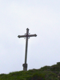 Foto vom Gipfelkreuz auf der Rotwand