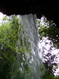 Foto vom kleinen der Scheidegger Wasserf&auml;lle