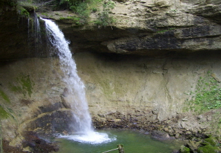 Foto vom zweitgr&ouml;&szlig;ten der Scheidegger Wasserf&auml;lle